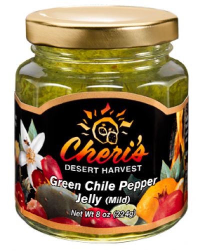 Green Chile Pepper Jelly (Mild)